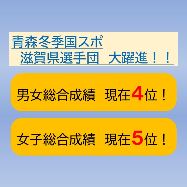 冬季国スポ　過去最高順位！